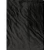 Luxusná mikroflanelová deka Radosť čiernej farby 200x230 cm čierná 200x230cm