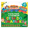 Puzzle vláčik Výletníček: Ide sa do lunaparku | autor neuvedený