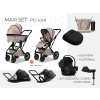 MOON PIÚ Maxi set Black chrome - SAND