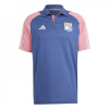 adidas Olympique Lyonnais Tiro 23 Training Polo Shirt Adults Indigo/Hzy Rs S