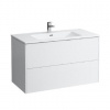 Laufen Pro S - Skrinka s umývadlom, 100x61x50 cm, 2 zásuvky, matná biela H8649622601041