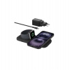 Belkin BOOST CHARGE™ PRO Qi2 2v1 Bezdrátová skládací cestovní podložka pro iPhone/Apple Watch/AirPods, černá (WIZ026vfBK)