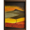 K zemi, Ing. Adriana Borovská, originálny, ručne maľovany obraz S (do veľkosti 45x45cm) Viac farieb
