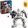 LEGO Star Wars 75370 Stormtrooper Mech + LEGO papierová taška (LEGO STARWARS 75370 STORM Trooper MECH BRNCENIE BRNENIE BRNENIE VEĽKÁ POSTAVA)