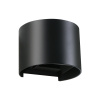 PREZENT 31501 GRADUS LED/2x5W,4000K,IP65, BLACK, WALL