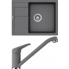 Set Schock S17-1 (dřez Manhattan D-100 Croma + baterie Cosmo Croma)