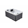 Lovia vírivá vaňa pre 2 osoby 200x130x82 L303 Opláštění: Grey, Barva akrylátu: White Marble