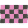Rialto Baby Hracia podložka puzzle Pink Gray 180x120cm
