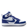 Nike Court Borough Mid 2 Little Kids' Shoe White/Blue C11 (28.5)