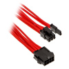 PHANTEKS 6+2-Pin PCIe Extension 50cm - sleeved red PH-CB8V_RD