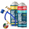 A/C FIX Tesniaci prostriedok 3v1 + GAZ R1234YF DO KLÍMY +40% + KABEL S MANOMETROM