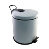 HUMED Odpadkový kôš biely 30L