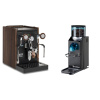 Biepi Sara PID, black/wood + Rancilio Rocky Doserless, čierna