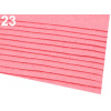 Látková dekoratívna plsť / filc 20x30 cm - 2 ks - ružová str. - 23 (F09) ružová str.