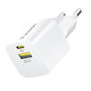 Wozinsky GaN nabíjačka USB-C / USB-A 33W – biela