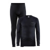 Craft CORE Dry Baselayer 1909707 pánsky set - čierna (999000) - S
