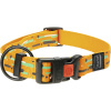 Obojok pre psa Karlie Art Sportiv Mix & Match prúžky L 25 mm 45-65 cm oranžový