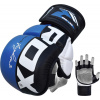 RDX T6 Graplingové rukavice - BLUE