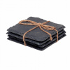 Alpina Podtácky bridlicové 4 ks 10x10cm ED-299358