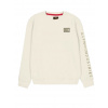 Alpha Industries mikina pánska Camo Sleeve Crewneck vintage white Veľkosť: 3XL, Farba: béžová
