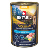 Konzerva Ontario Adult kuracie pate s príchuťou čučoriedok 400g