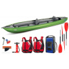 Gumotex Solar 2 set - v ceně transportní vak 80L, lepení, klíč na ventily, dvoudílná pádla Ziwa alu-2, plovací vesty, pumpa s manometrem