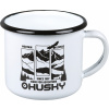 Plechový hrnek HUSKY hory-bílý Velikost: onesize