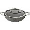 BALLARINI servírovacia panvica s vekom, 24 cm | okrúhla | granit