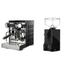 Rocket Espresso Appartamento TCA, black/black + Eureka Mignon Silenzio, BL black