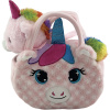 PLYŠÁKOV - Plyšová kabelka Mačka s jednorožcom Celeste