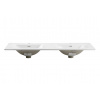 COMAD - Nábytkové umývadlo SKY, MATT WHITE 120cm 5907611662939