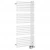 Kombinovaný radiátor Aqualine Tubini DC300T, 49,6x112,6 cm, biely