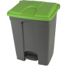 Pedálový/nášľapný zberač odpadkov ,objem 70 l, š x v x h 505 x 675 x 415 mm EUROKRAFTbasic