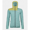ORTOVOX Dámska bunda SWISSWOOL PIZ BADUS JACKET ice waterfall - modrozelená Veľkosť: L