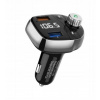 T62 Bluetooth FM transmitter do auta, MP3 prehrávač, USB, BASS, nabíjačka