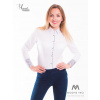 Biela dámska košeľa Slim Fit VS-DK1716, ZVOĽTE VEĽKOSŤ OBLEČENIA XL