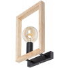 Rabalux Indigo nástenná lampa 1x40 W čierna-drevená 2289