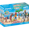 Set figúrok a príslušenstva Jazda na koni s Ameliou a Benom na pláži (4008789714701)
