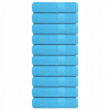 Osušky, 10 ks, tyrkysové, 70x140 cm, bavlna 100 %