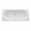 Laufen PRO obdĺžniková vstavaná vaňa 180x80 cm 200L,vr.sady podpier a nôh,Biela H2409500000001