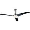 CasaFan Mirage stropný ventilátor, 53 W, (Ø x v) 142 cm x 395 mm, chróm (kartáčovaný), 9313211; 9313211