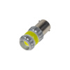 LED BA15s biela, COB 360⁰, 9-60V, 12W