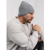 Sivá pánska zateplená zimná čiapka Bolf 387074