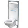 Alcadrain WC set Komfort C101-SET + závesné WC ALCA do sadrokartónu