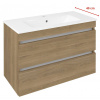 Sapho EZARA umývadlová skrinka 78x54x39cm, dub cuneo EZ792-2525