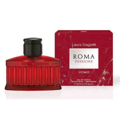 Laura Biagiotti Roma Passione Uomo, Toaletná voda, Pánska vôňa, 125ml