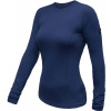 SENSOR MERINO ACTIVE dámské triko dl.rukáv deep blue - L