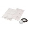Silikomart Set silikónová forma Chablon okrúhly + formičky 6x 50ml