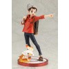Kotobukiya Pokémon ARTFXJ Socha 1/8 Victor & Scorbunny 21 cm