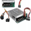 REGULÁTOR PWM MOTORA DC 10-50V 40A 12 24 ZMENA SMERU PRÁCE DISPLEJ
